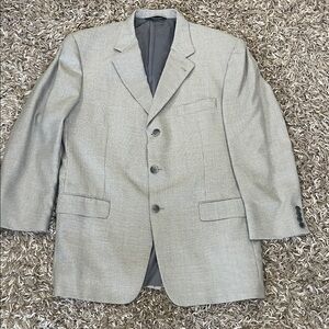 Burberry Light Gray Men's Blazer